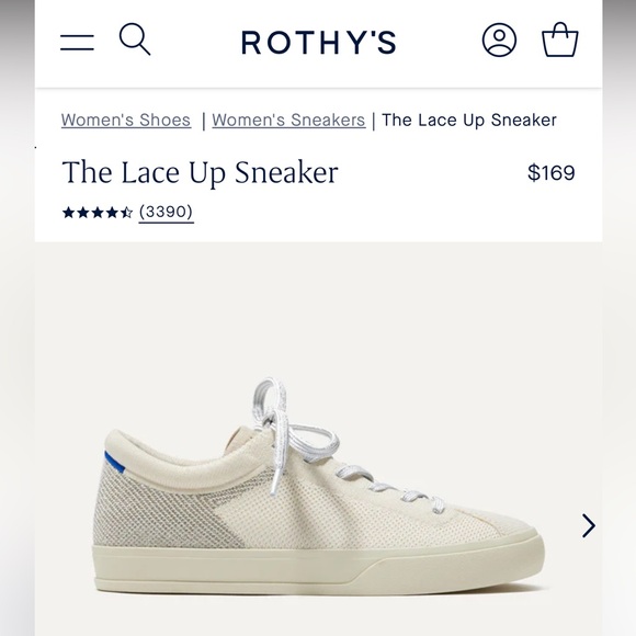 Rothy's Shoes - Rothy’s limited edition women’s lace up sneakers- size 10